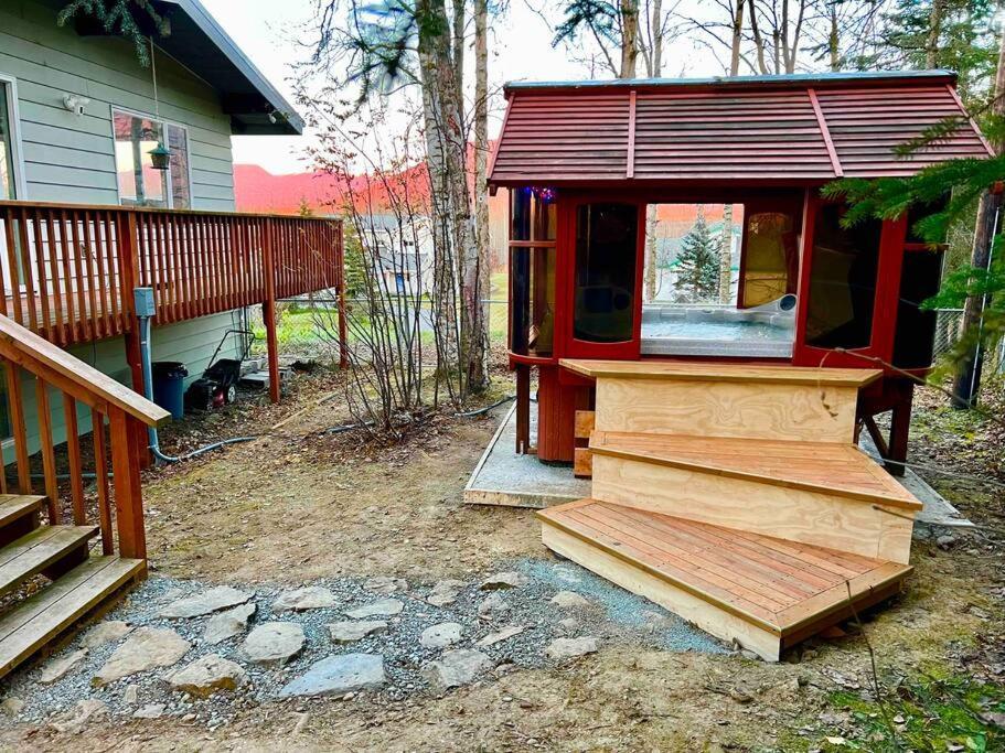 Hot Tub Stunning Mountain Views 2 Kitchens 4 Bedroom 2 Bathroom 앵커리지 외부 사진